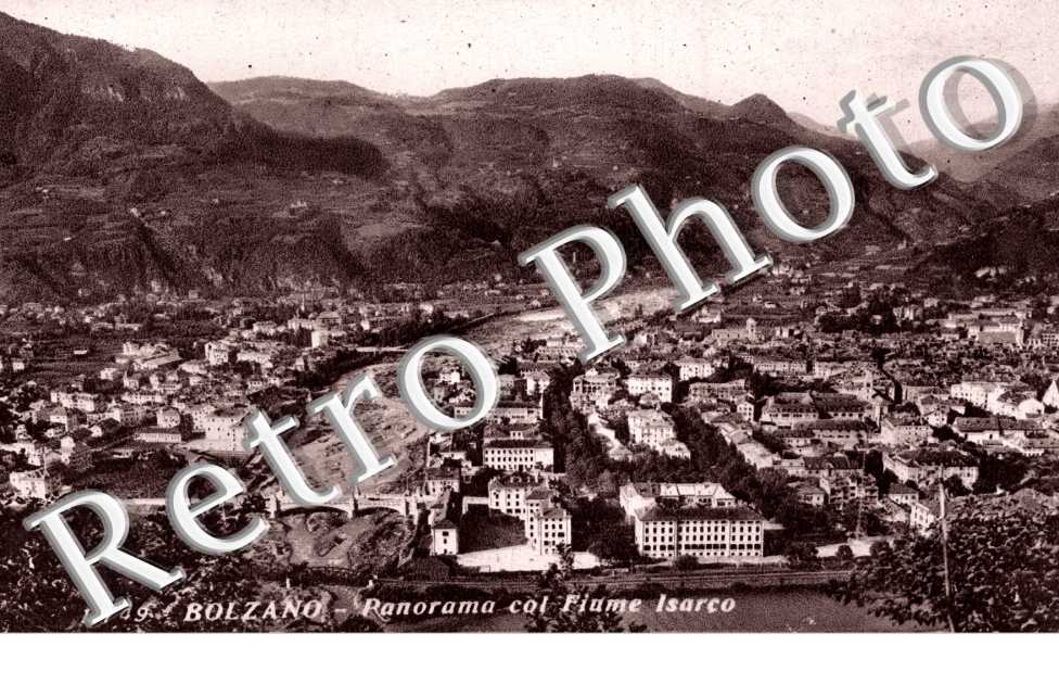 panorama col fiume Isarco
