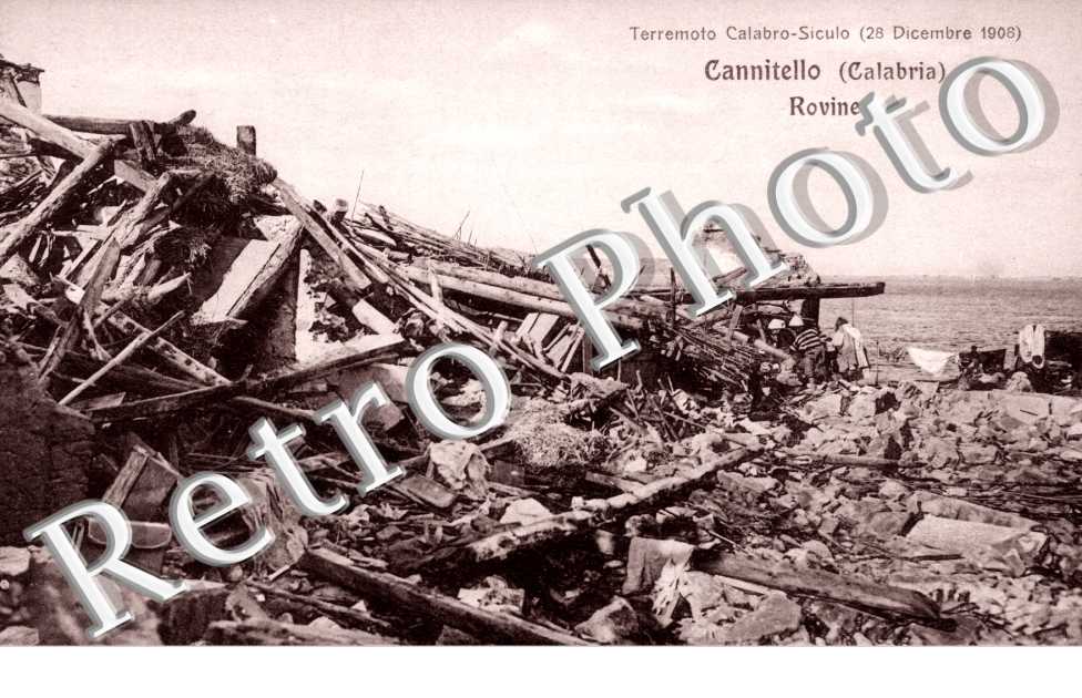 Rovine Terremoto Calabro-Siculo (28 dicembre 1908)