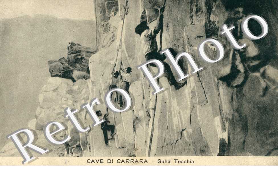 cave di Carrara, sulla Tecchia