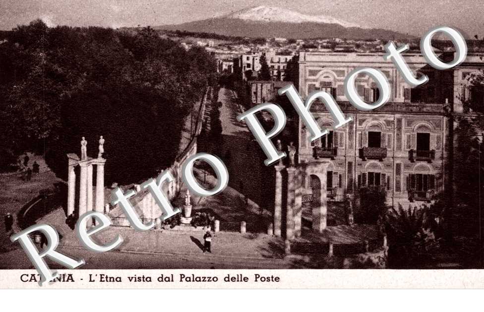 L'Etna vista dal Palazzo delle poste