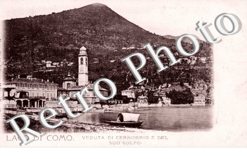 veduta di Cernobbio e del golfo