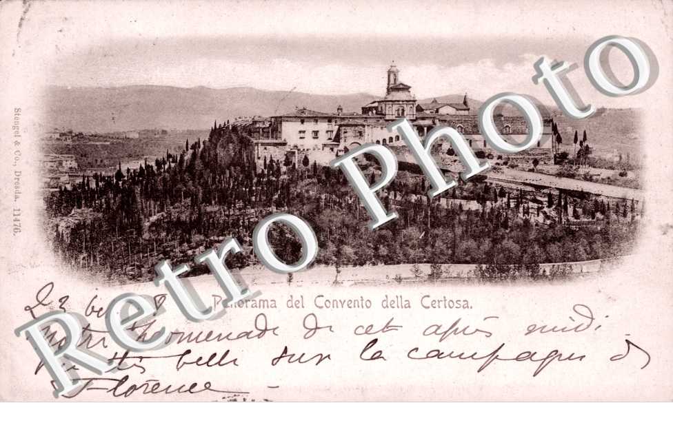panorama del convento della certosa