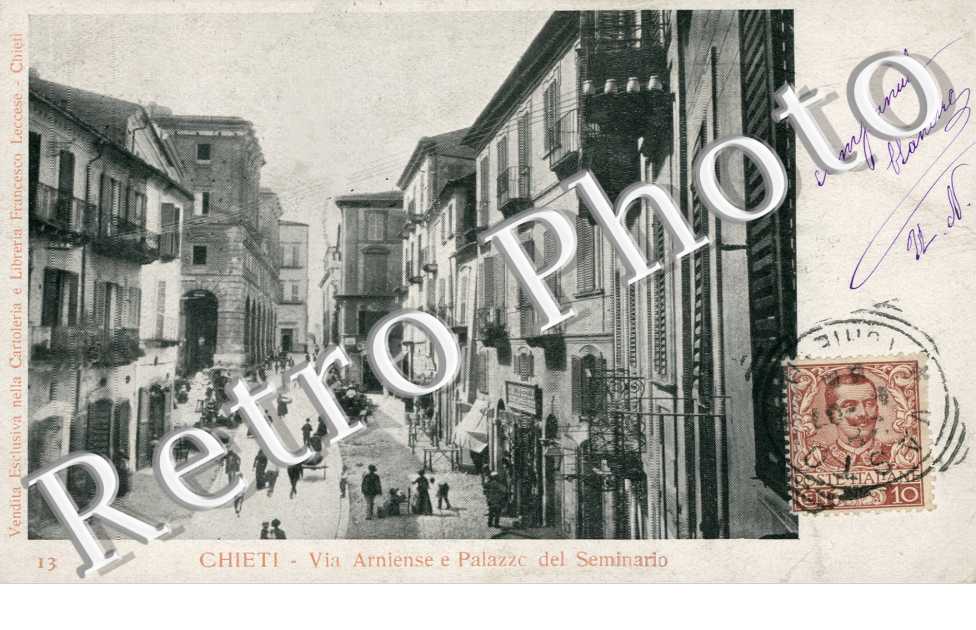 via arniense e palazzo del seminario