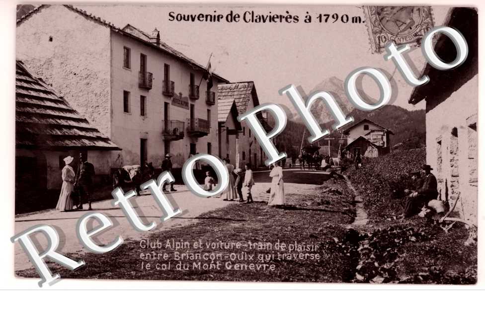 club alpin et voiture-train de plaisir