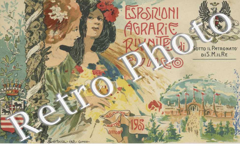 Esposizioni agrarie riunite di Cuneo 1905 sotto il patronato di S. M. il Re