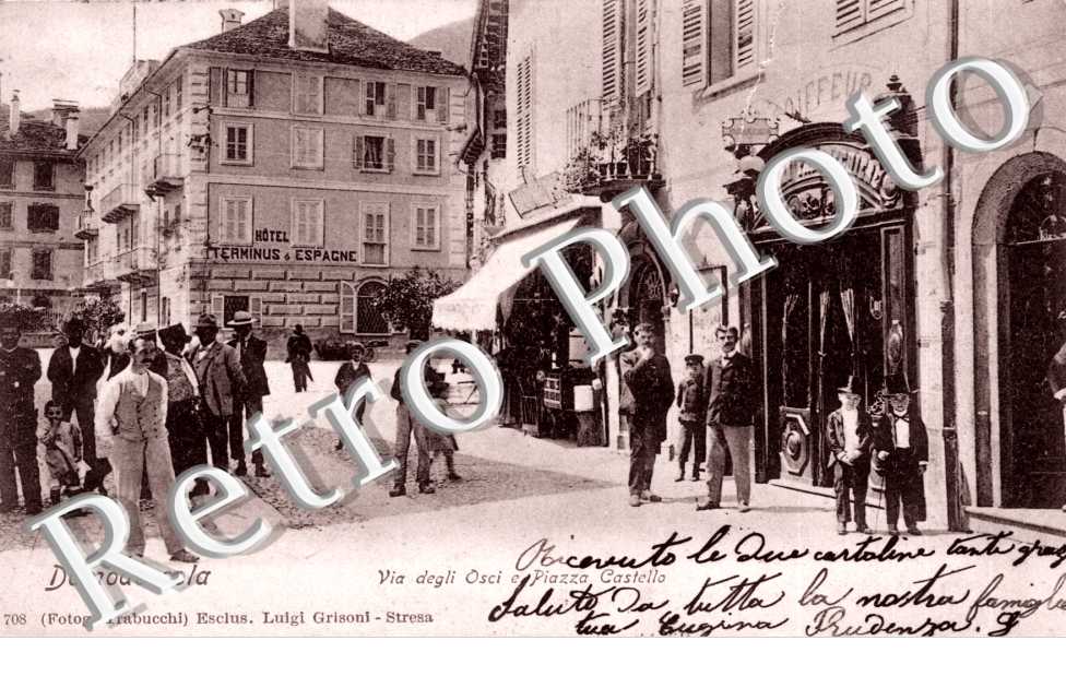 via degli osci e piazza Castello