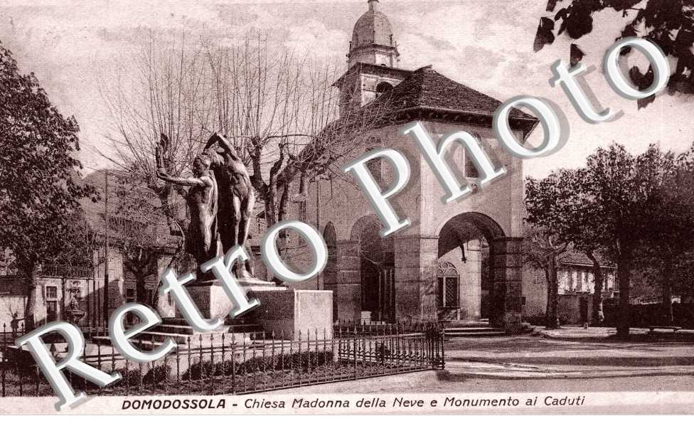chiesa Madonna della Neve e monumento ai Caduti