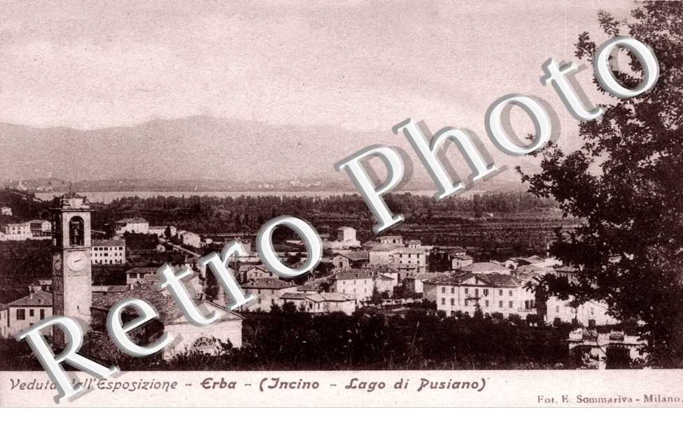 Veduta dall'Esposizione, Incino, Lago di Pusiano