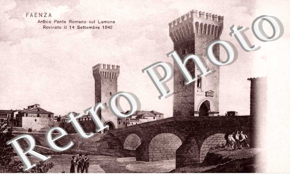 antico ponte romano sul Lamone