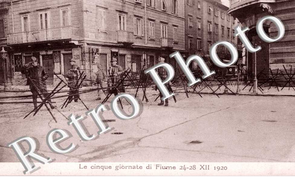 Le Cinque Giornate di Fiumi 24-28 XII 1920