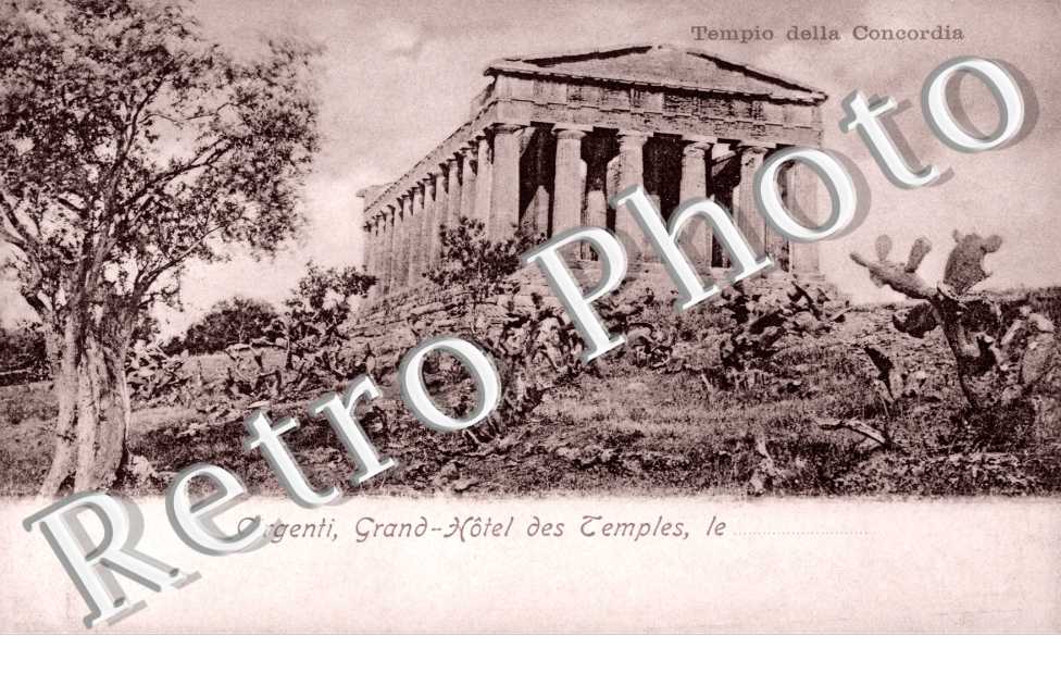 Tempio della Concordia, Grand Hotel des Temples