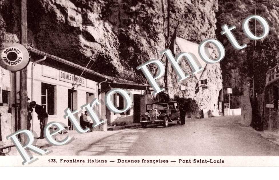 douanes francaises, pont Saint-Louis