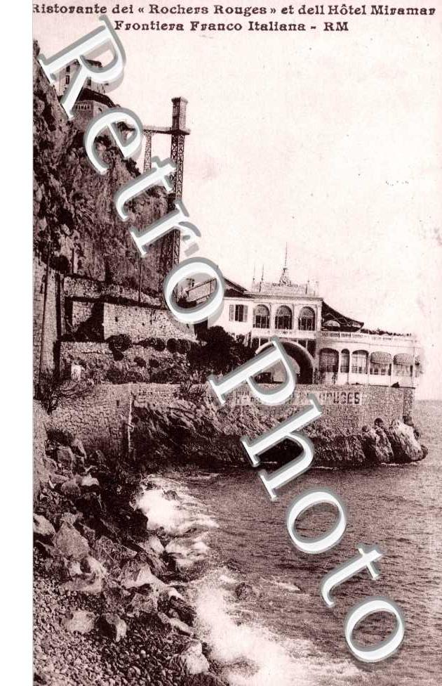 ristorante dei "Rochers Rouges" e dell hotel Miramar