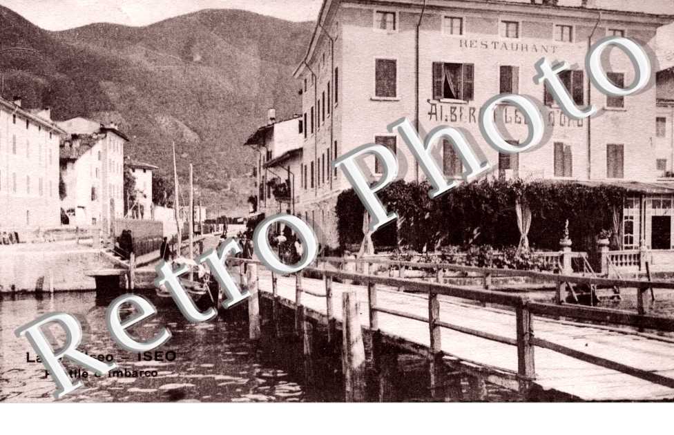 Albergo Leon d'Oro, Pontile d'imbarco