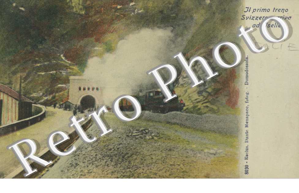 il primo treno svizzero