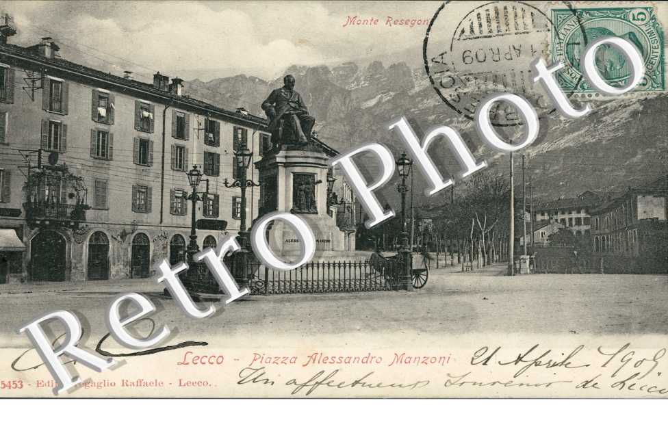 Piazza Alessandro Manzoni, Monte Resegon