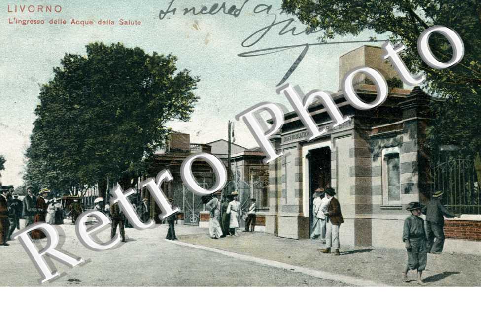 l'ingresso delle Acque della Salute