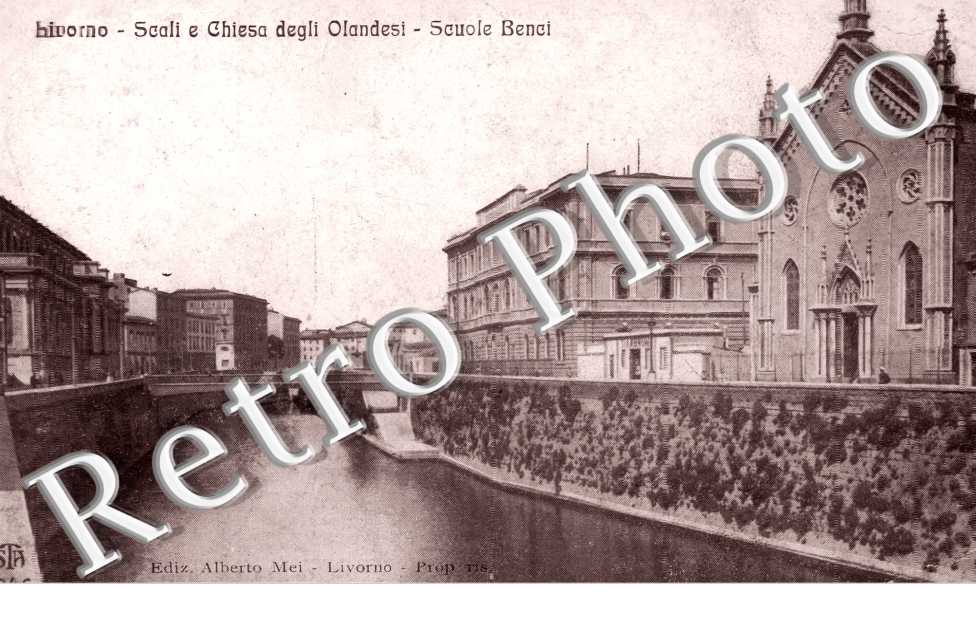 scali e chiesa degli Olandesi  Suole Benci