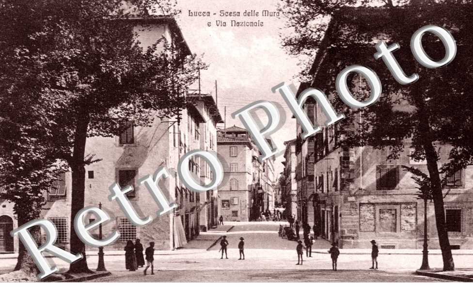 scesa della Mura e via Nazionale