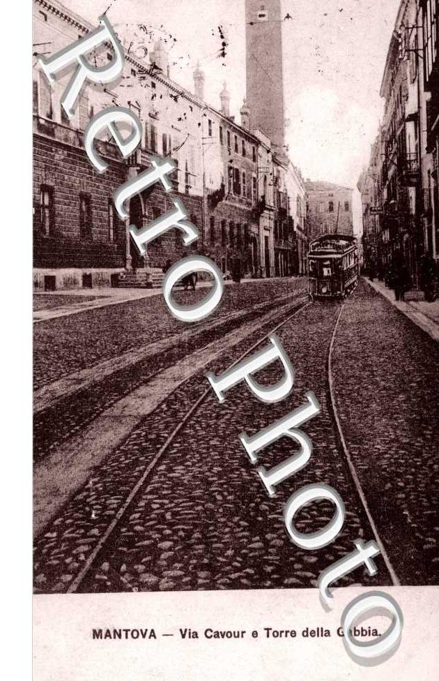 Via Cavour e Torre della Gabbia
