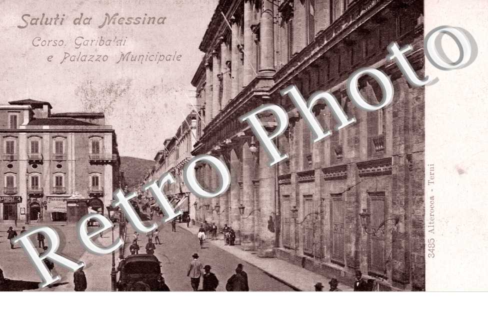 Corso Garibaldi e Palazzo Municipale