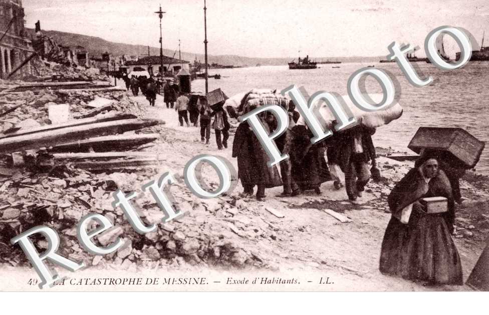 La Catastrophe - Exode d'habitants