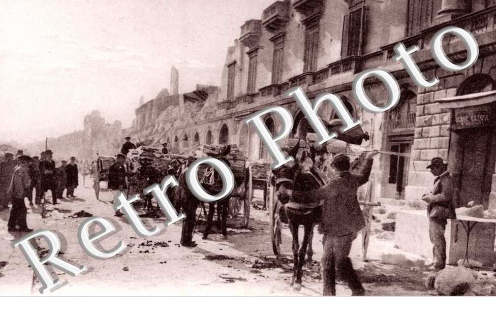la Catastrophe de Messine, Exode d'habitants