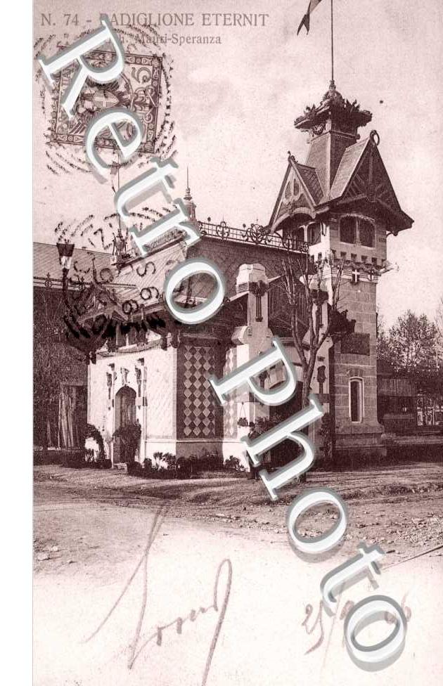 esposizione di Milano 1906, padiglione eternit