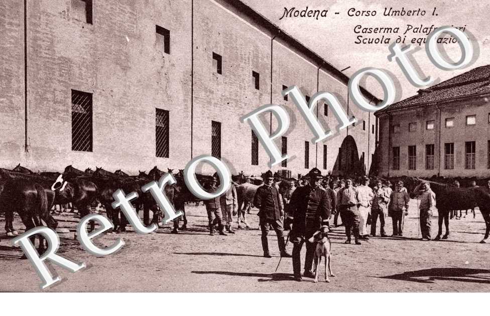 corso Umberto I, caserma Palafrenieri, scuola di equitazione