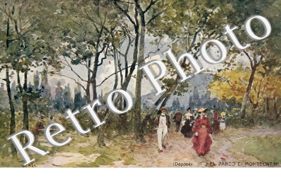 nel parco di Montecatini