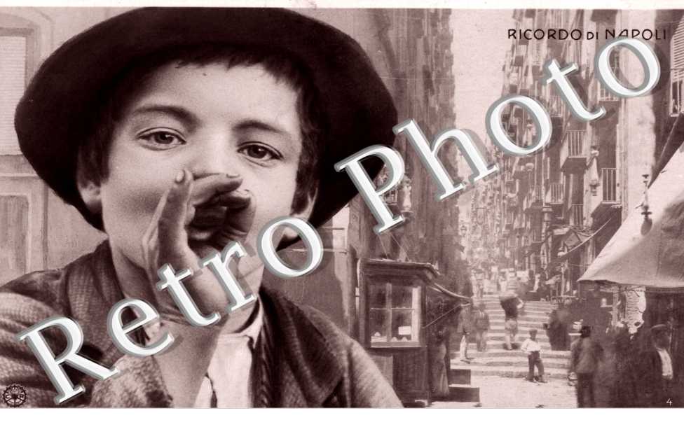 Un bambino, Ricordo di Napoli