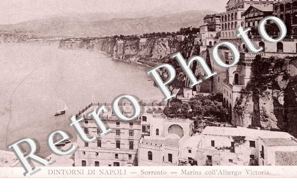Sorrento, Marina coll Albergo Victoria