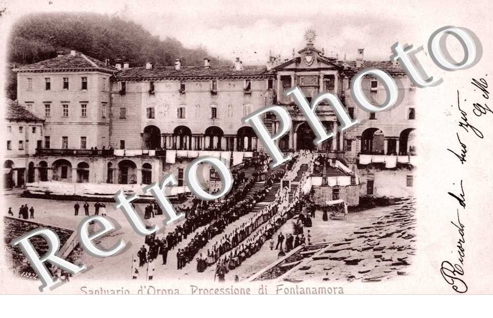 santuario d'Oropa, procesione di Fontanamora