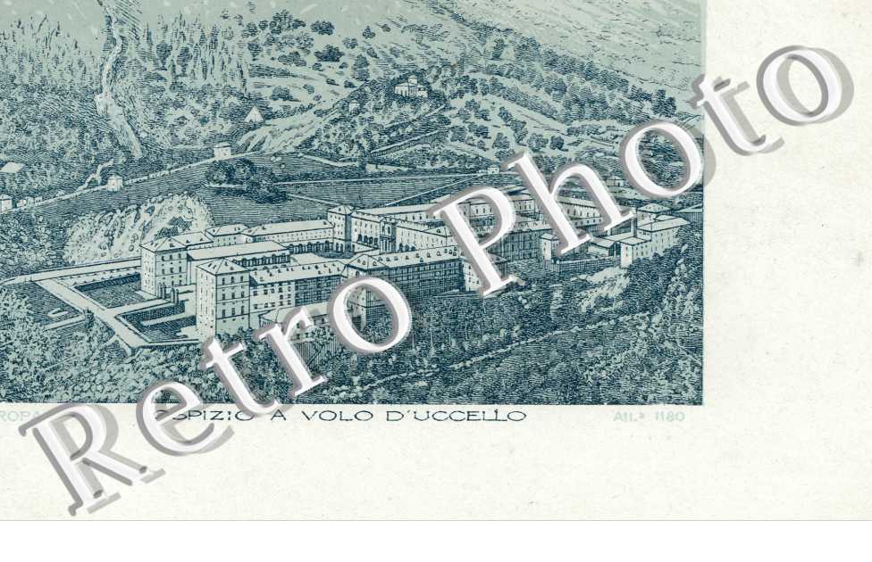ospizio a volo d'uccello