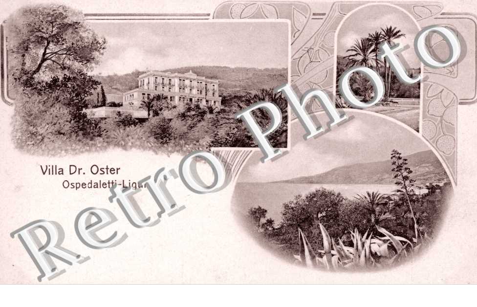 villa Dr Oster, ospedaletti-Ligure
