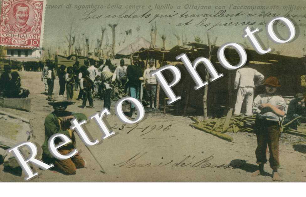 lapillo con l'accampamento militare