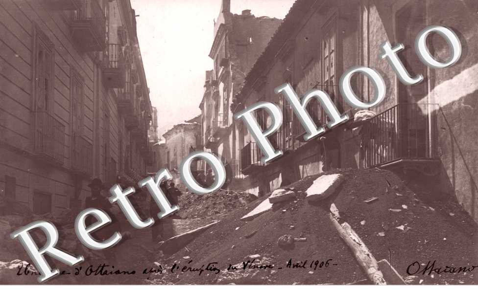 Après l'Eruption du Vesuve