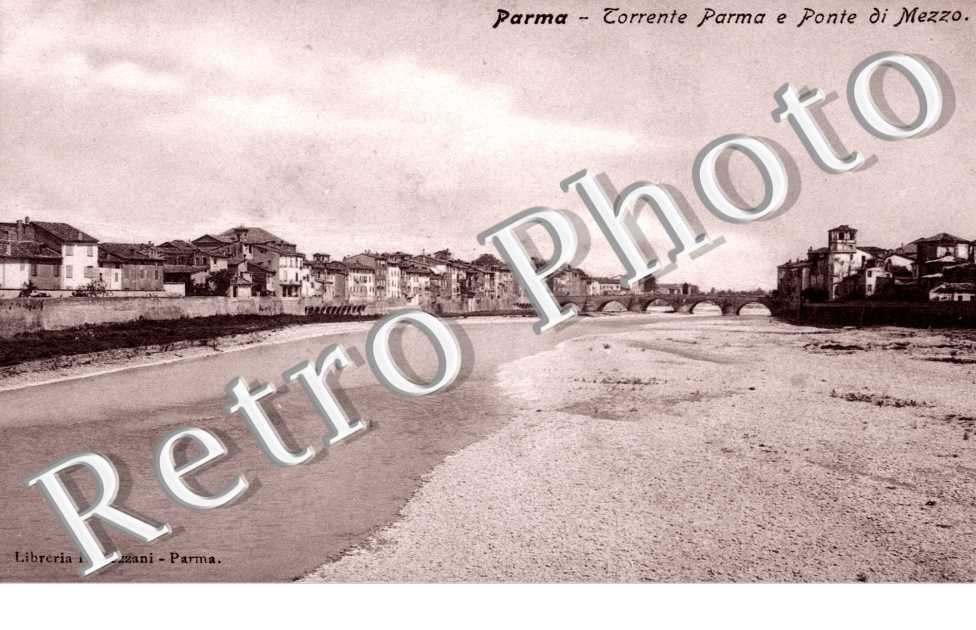 Torrente Parma e Ponte di Mezzo