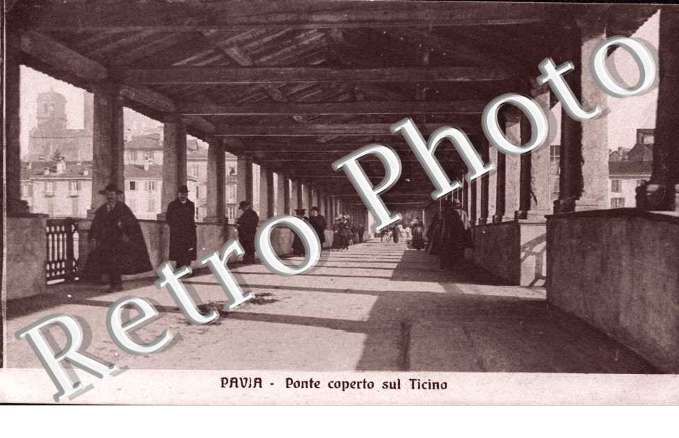 ponte coperto sul Ticino