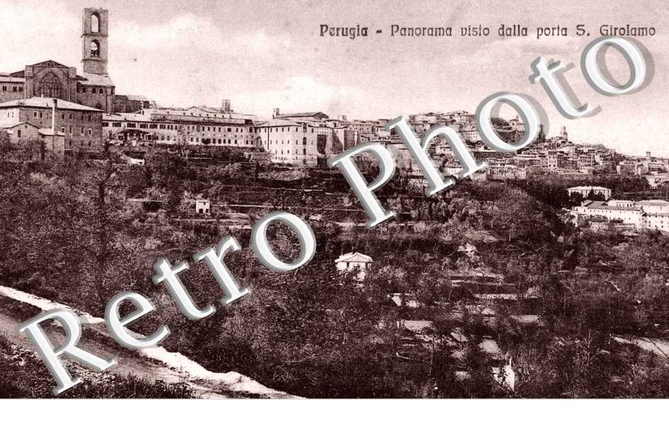 panorama visto dalla porta San Girolamo