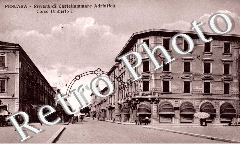 Riviera di Castellemmare Adriatico, Corso Umberto I.