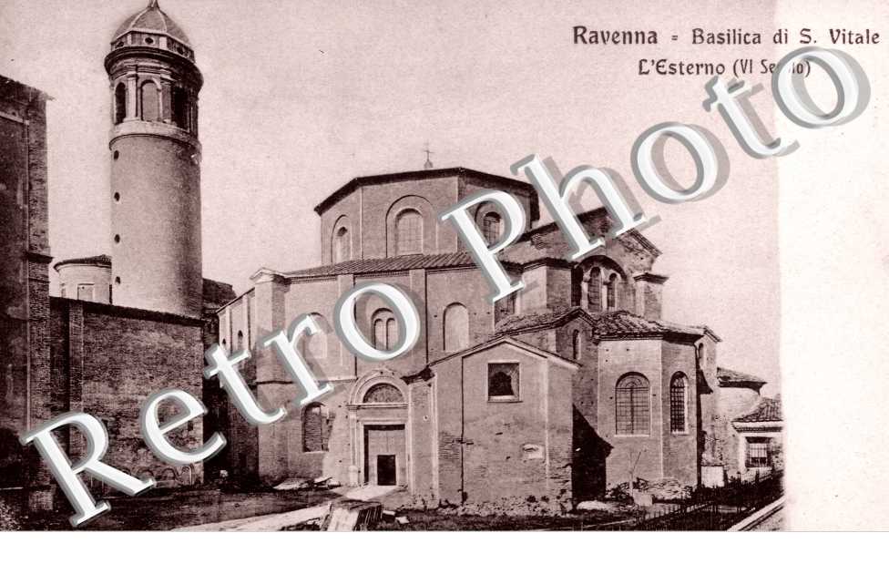 basilica di San Vitale, l'esterno