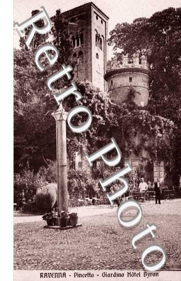 Pincetto, giardino hotel Byron