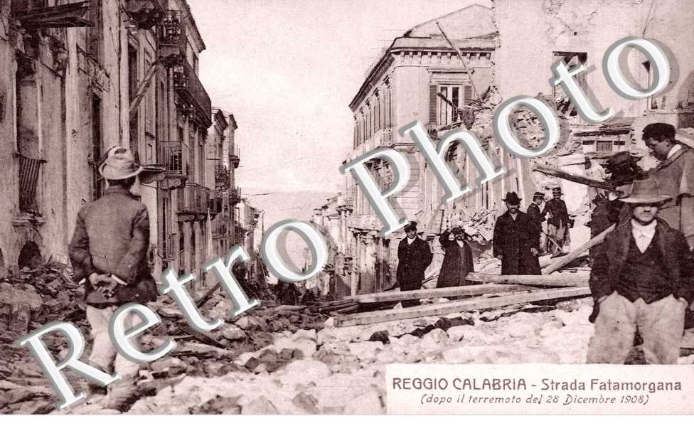 strada Fatamorgana, dope il terremoto del 28 dicembre 1908