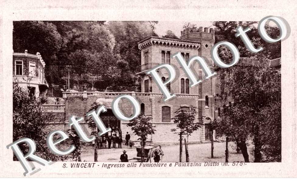 Ingresso alla Funicolare e Palazzina Diatto