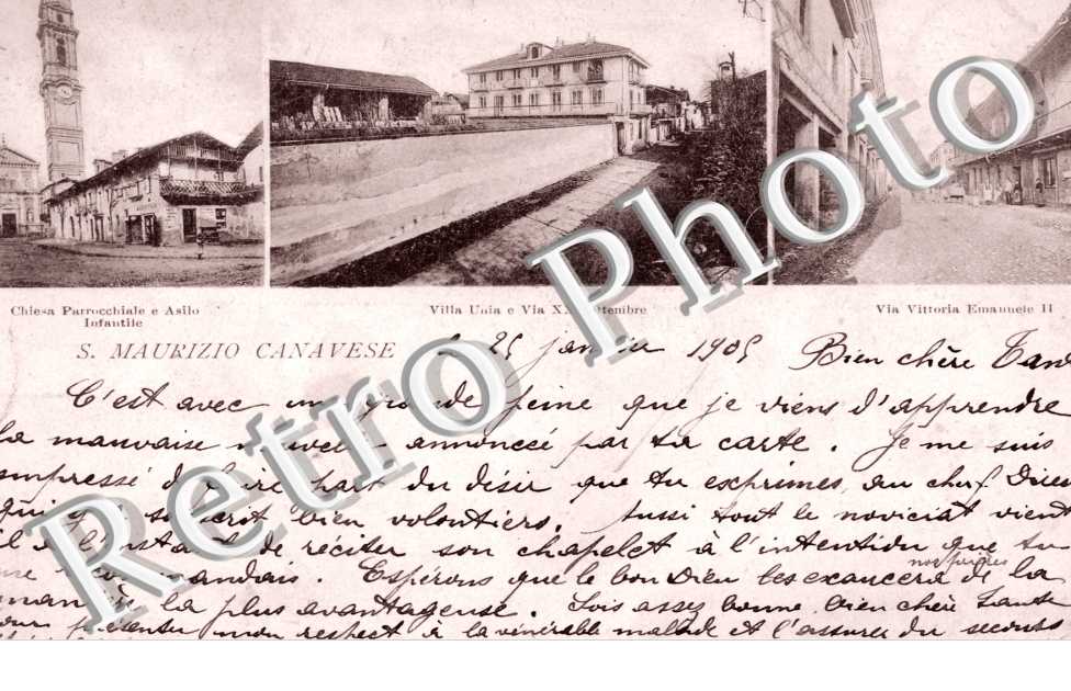 Chiesa, Asilo Infantile, Villa Unia, Via Vittoria Emanuele II