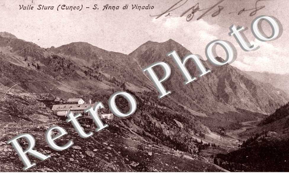 Valle Stura Panorama - 1908