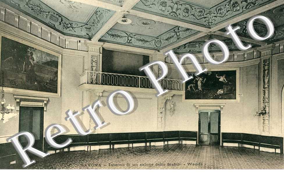 interno di un salone dello Stabil Wanda