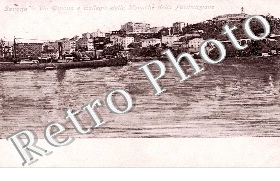via Genova e collegio delle Monache della Purificazione