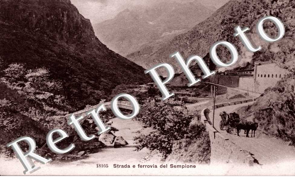 strada e ferrovia del Sempione